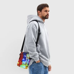 Сумка через плечо 3D Geometry Dash геометри Даш - фото 2