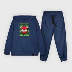 Детский костюм с толстовкой хлопок Geometry Dash геометри Даш