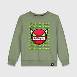 Детский свитшот хлопок Geometry Dash геометри Даш