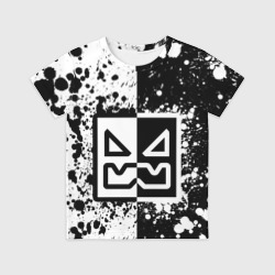 Детская футболка 3D Geometry Dash геометри Даш
