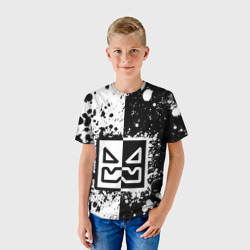 Детская футболка 3D Geometry Dash геометри Даш - фото 2