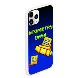 Чехол для iPhone 11 Pro Max матовый Geometry Dash геометри Даш - фото 2