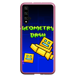 Чехол для Honor 20 Geometry Dash геометри Даш