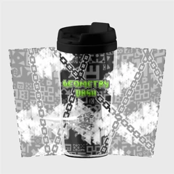 Термокружка-непроливайка Geometry Dash - chains - фото 2