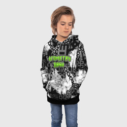 Детская толстовка 3D Geometry Dash - chains - фото 2
