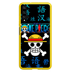 Чехол для Honor 20 One piece Ван Пис иероглиф