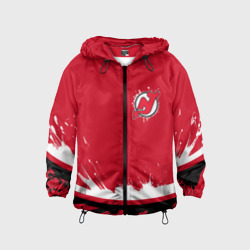 Детская ветровка 3D New Jersey Devils Ink