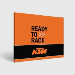 Холст прямоугольный KTM ready to race