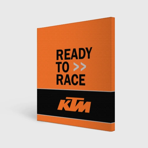Холст квадратный KTM ready to race