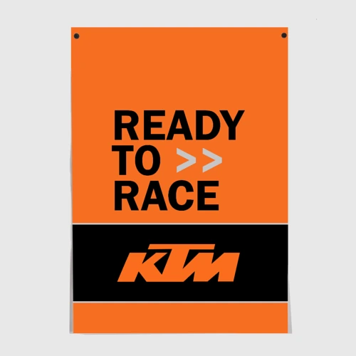 Постер KTM ready to race