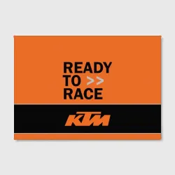 Холст прямоугольный KTM ready to race - фото 2