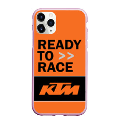 Чехол для iPhone 11 Pro Max матовый KTM ready to race