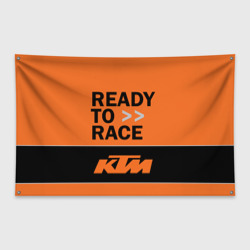 Флаг-баннер KTM ready to race