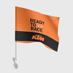 Флаг для автомобиля KTM ready to race