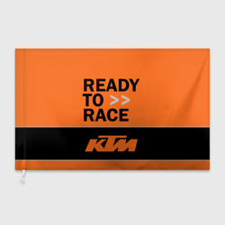 Флаг 3D KTM ready to race