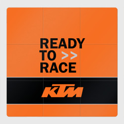 KTM ready to race – Магнитный плакат 3Х3 с принтом купить