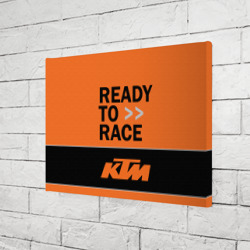 Холст прямоугольный KTM ready to race - фото 2