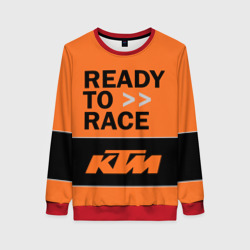 Женский свитшот 3D KTM ready to race