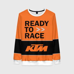 Женский свитшот 3D KTM ready to race