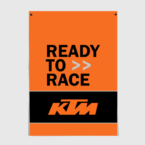 Постер KTM ready to race