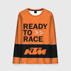 Мужской лонгслив 3D KTM ready to race