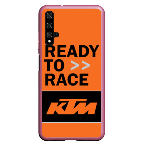 Чехол для Honor 20 KTM ready to race, цвет малиновый