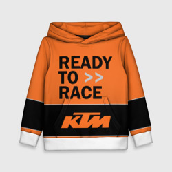 Детская толстовка 3D KTM ready to race