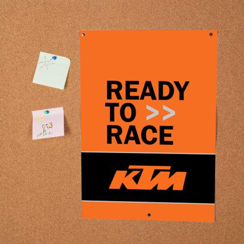 Постер KTM ready to race - фото 2