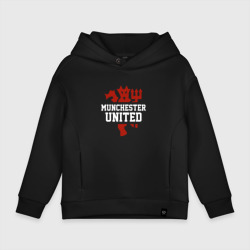 Детское худи Oversize хлопок Manchester United Red Devils