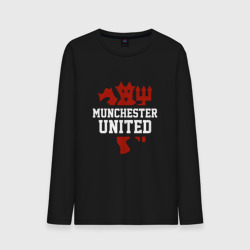 Мужской лонгслив хлопок Manchester United Red Devils