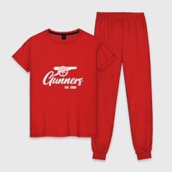 Женская пижама хлопок Gunners Arsenal