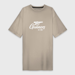 Платье-футболка хлопок Gunners Arsenal