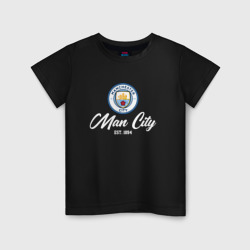 Детская футболка хлопок MAN city Est.1894