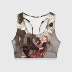 Женский спортивный топ 3D Чуя Накахара
