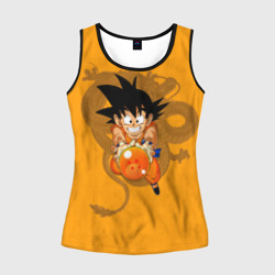 Женская майка 3D Kid Goku
