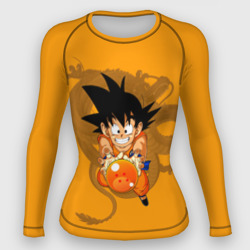 Женский рашгард 3D Kid Goku