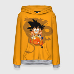 Женская толстовка 3D Kid Goku