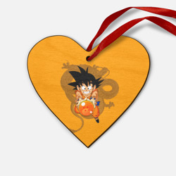 Деревянная игрушка Сердце Kid Goku