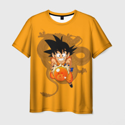 Мужская футболка 3D Kid Goku