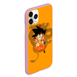 Чехол для iPhone 11 Pro Max матовый Kid Goku - фото 2