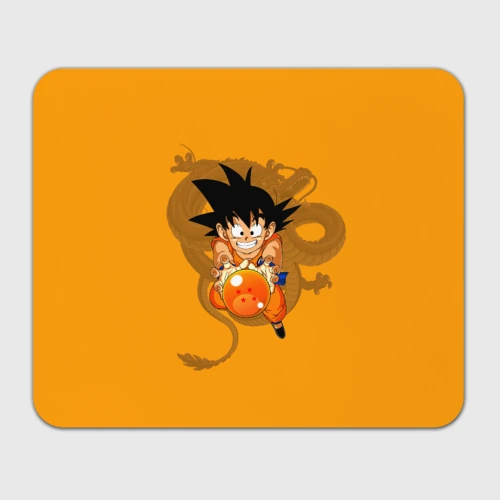 Прямоугольный коврик для мышки Kid Goku