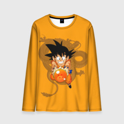 Мужской лонгслив 3D Kid Goku