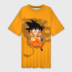 Платье-футболка 3D Kid Goku