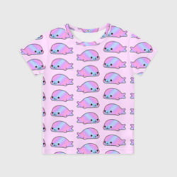 Детская футболка 3D Нерпы