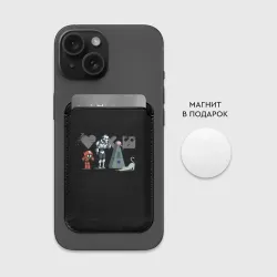 Картхолдер Magsafe магнитный Любовь, Смерть & Роботы - фото 2