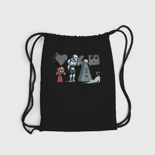 Рюкзак-мешок 3D Любовь, Смерть & Роботы - фото 6