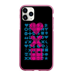 Чехол для iPhone 11 Pro Max матовый Любовь. Смерть. Роботы