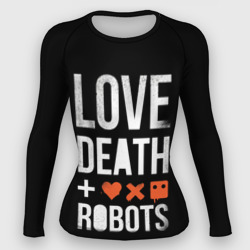 Женский рашгард 3D Love Death + Robots