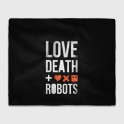 Плед 3D Love Death + Robots