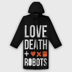 Мужской дождевик 3D Love Death + Robots